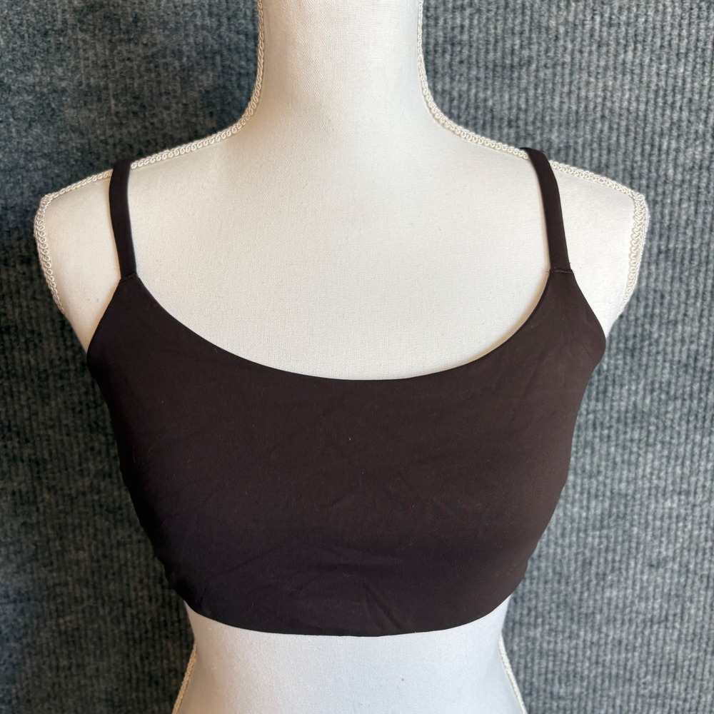 Lululemon Wunder Train Strappy Racer Bra Light Support, C/D Cup Espresso
